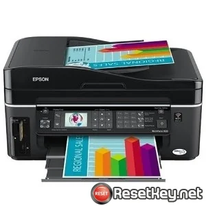 Reset Epson WorkForce 600 Waste Ink Counter overflow problem
