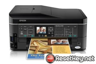 Epson WorkForce 630 Waste Ink Pads Counter Reset Key