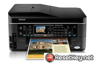 Epson WorkForce 645 Waste Ink Pads Counter Reset Key