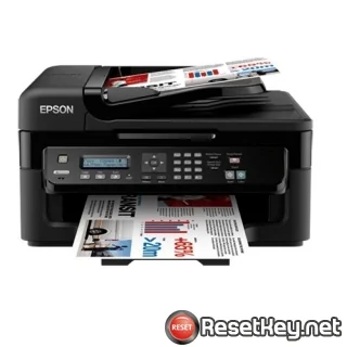 Epson WorkForce WF-2528 Waste Ink Counter Reset Key