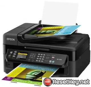 Reset Epson WorkForce WF-2540 End of Service Life Error message