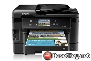 Epson WorkForce WF-3540 Waste Ink Counter Reset Key
