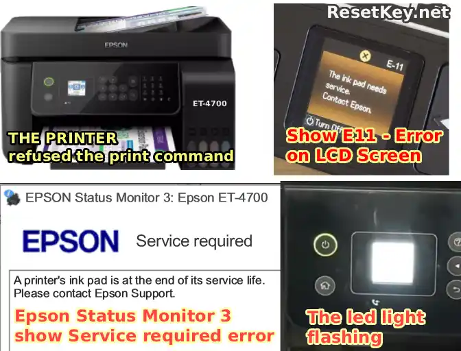 epson et-4700 e11 error
