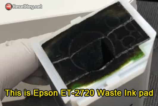 Cleanning Epson ET-2720 waste ink pad - image 4