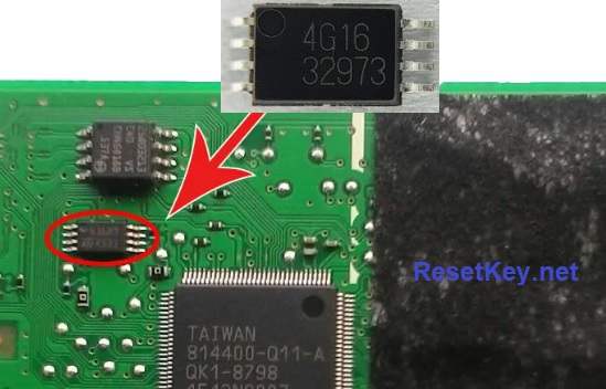 Canon printer EEPROM chipset