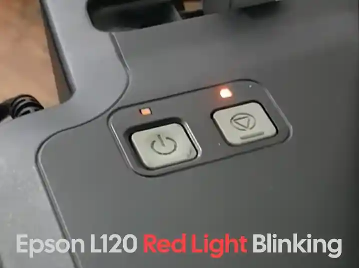 Epson l120 red light blinking - Image 6