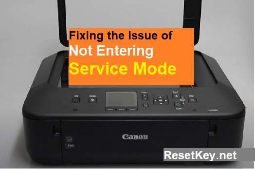 Fixing the Issue of Not Entering Service Mode