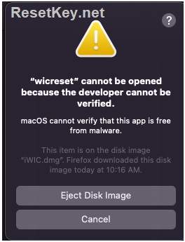 iwic can not open on mac os