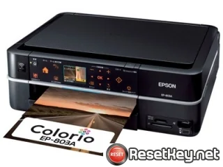 Epson EP-803A Waste Ink Pads Counter Reset Key