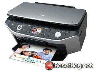 Epson PM-A890 Waste Ink Pads Counter Reset Key