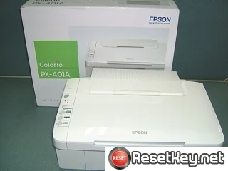 Reset Epson PX-401A Waste Ink Counter overflow problem