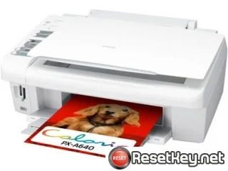 Reset Epson PX-A640 Waste Ink Counter overflow problem