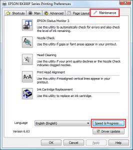 Disable the Epson Status Monitor Utility on Windows XP, 7