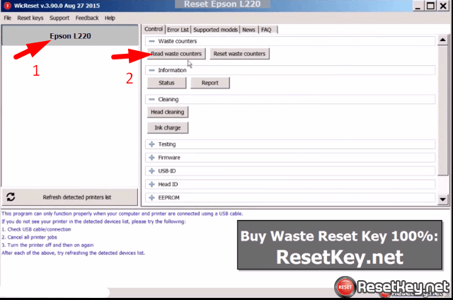 Epson L220 Resetter Free Key To Reset Epson L220 Printer Wic Reset Key