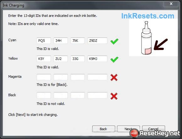 reset ink levels Epson printer - picture 1