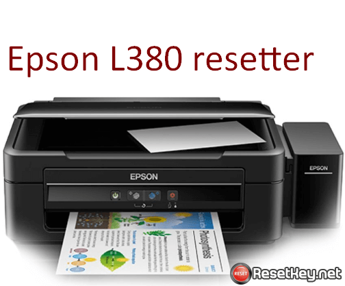 Epson L380 resetter - wic reset tool