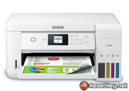 Reset Epson ET-2760 printer Waste Ink Pads Counter