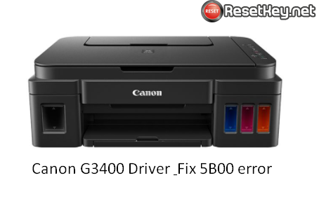 Resume Taste Beim Canon Pixma G3400 / How To Reset Canon ...