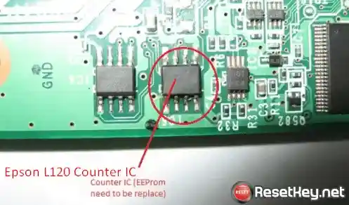 Epson L120 waste ink counter IC Chip - Image 4