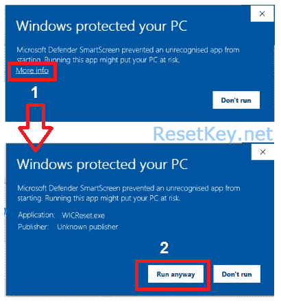 Unblock wicreset windows Firewall